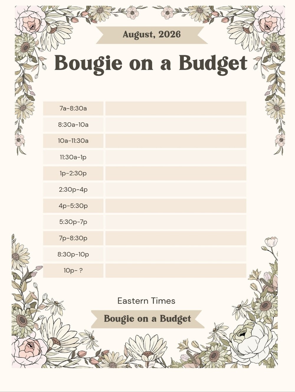 Bougie on a Budget Solo Train - Picture 1 of 1